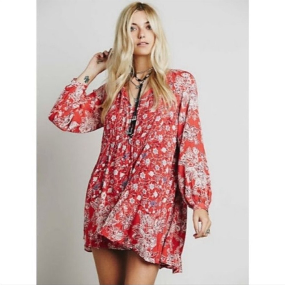 Free People long sleeve tunic/dress